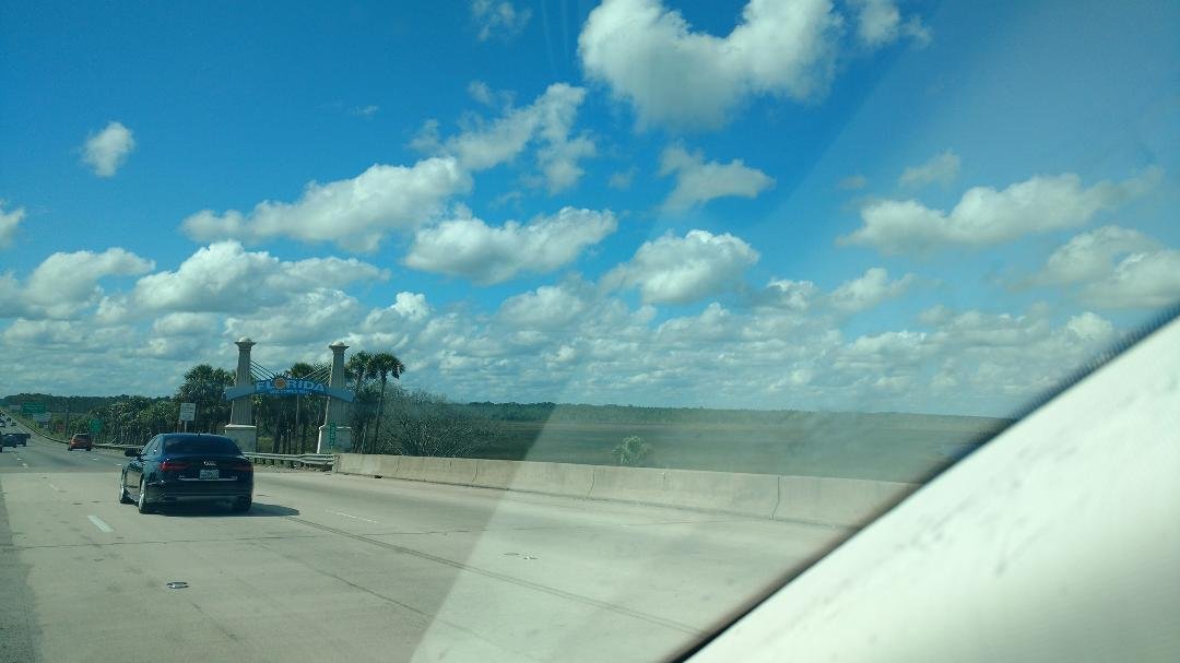 Just crossed into Fl