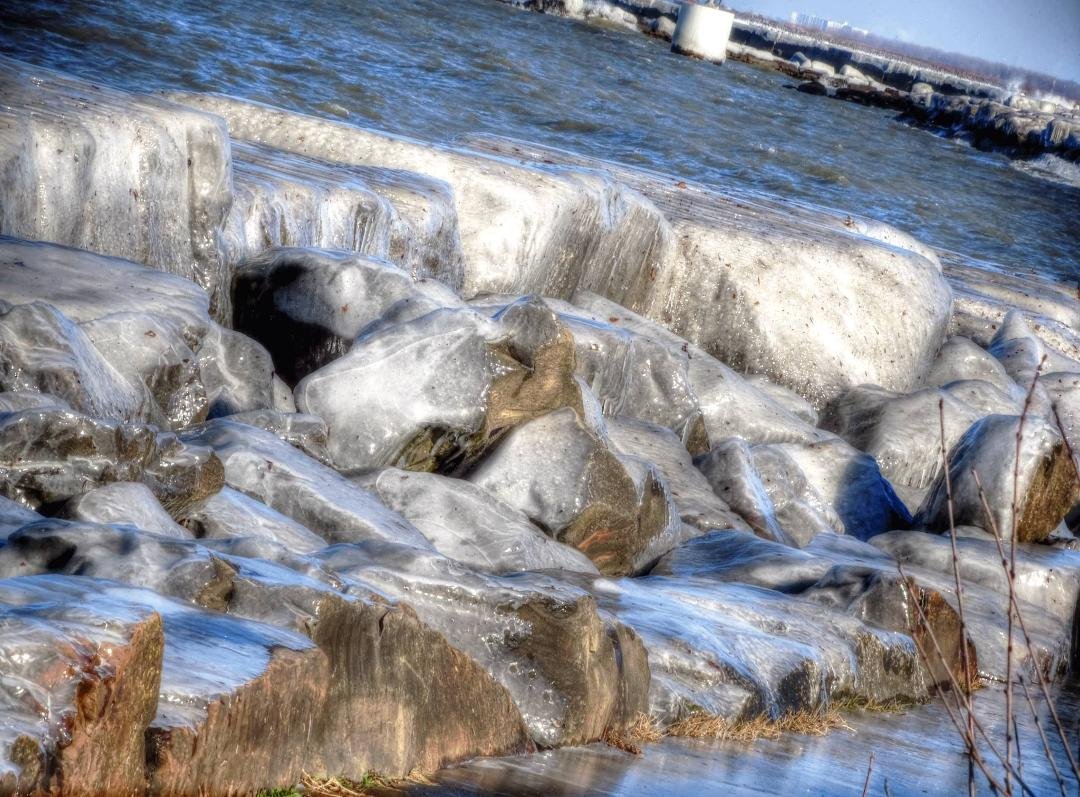 One of my favorite paths is too icy to walk.