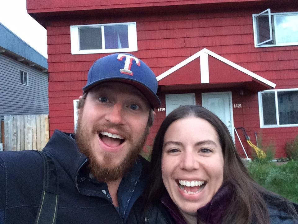 Eric and Mindy found our old house in Fairbanks!