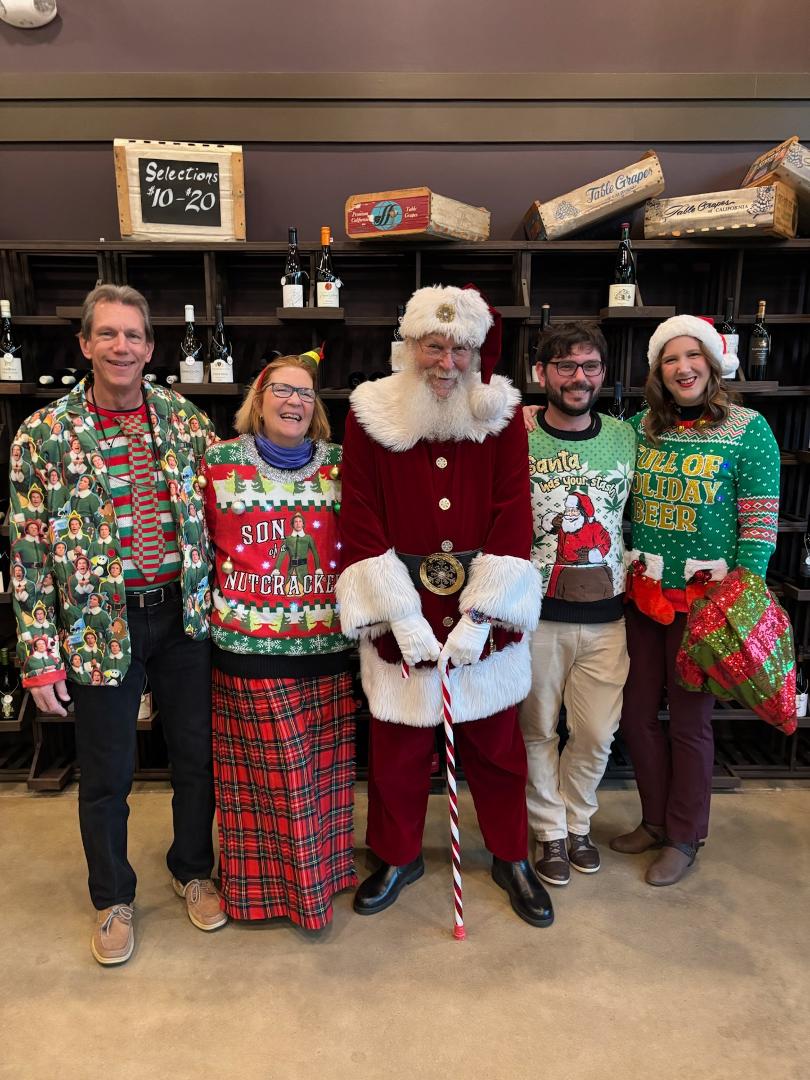 Merry Christmas eve to all from Talk of the Table in Sugar Hill, Georgia!