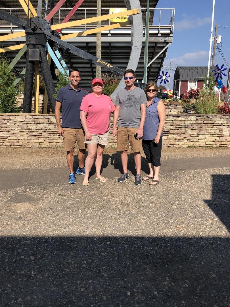 Meet me at the water wheel!