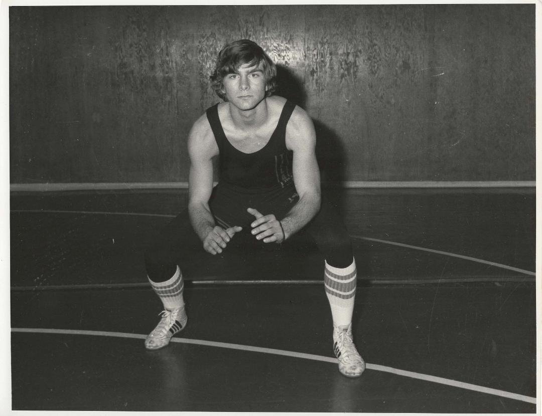 Found this old photo of me from the 1976-77 wrestling season, when I was wrestling at 148 lbs at Tillamook HS (AA level). My parents had moved from Kennewick, WA the summer of 1976 to Oceanside, OR. At the time, I was not