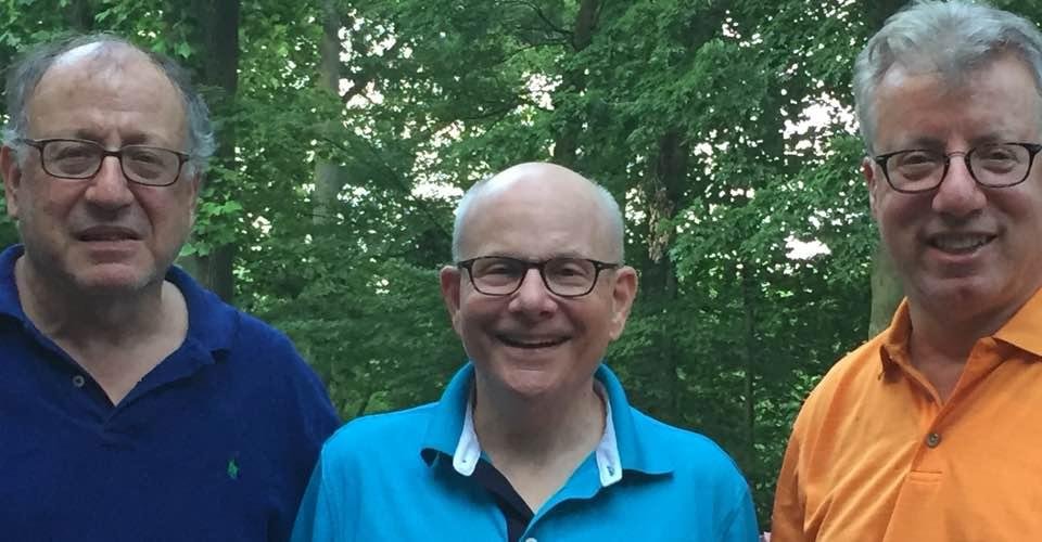 Three Dads! We love 'em! Happy Father's Day!!