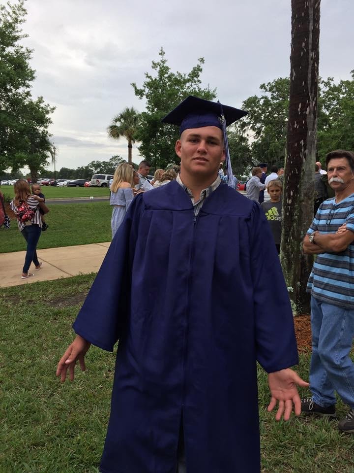 Wyatt graduated from flu a today! So proud of him.