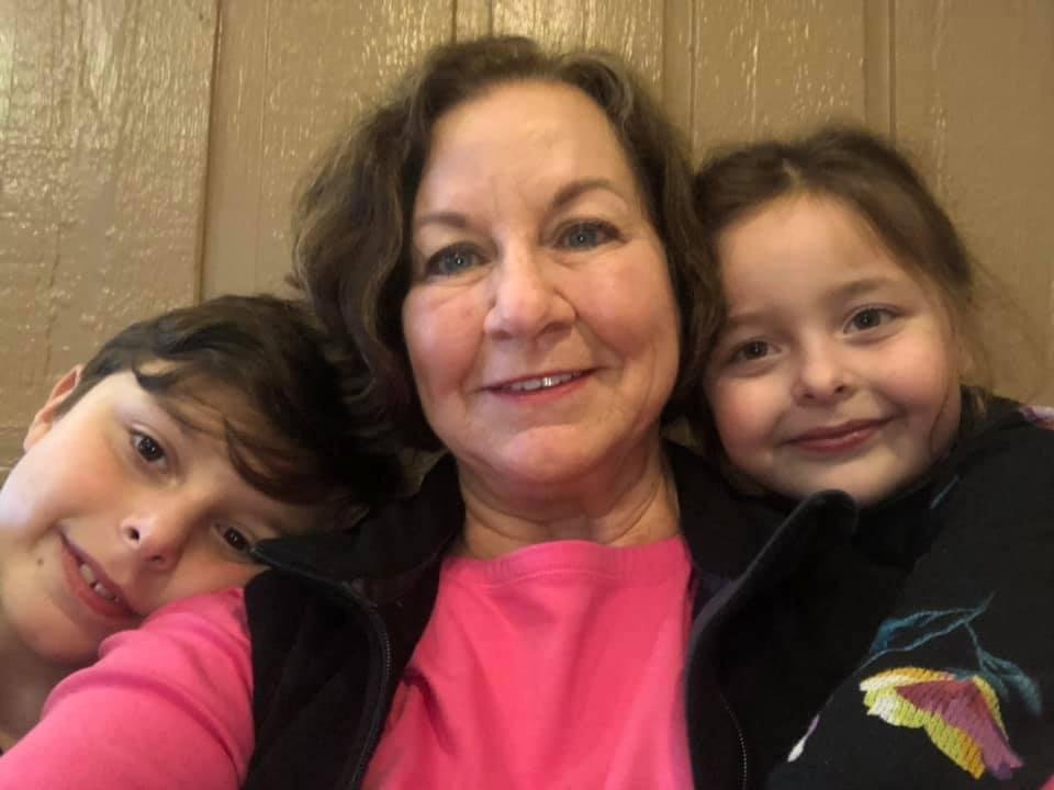 Late lunch with the grandkids! ❤️