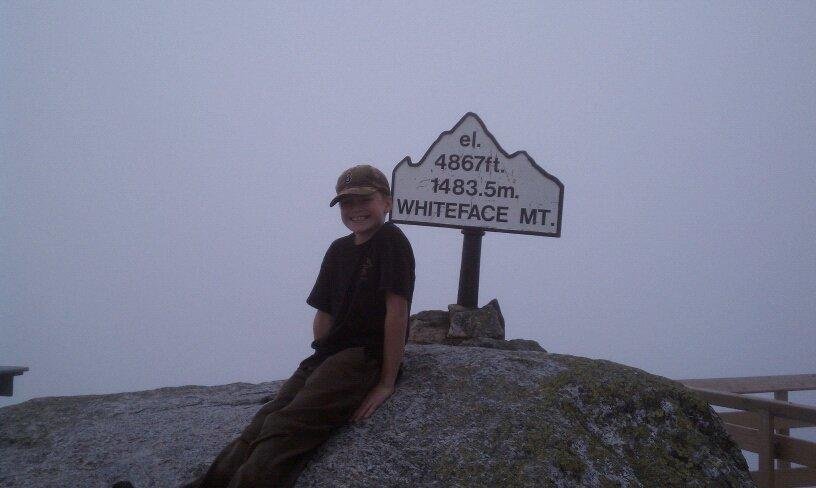 At the top!!