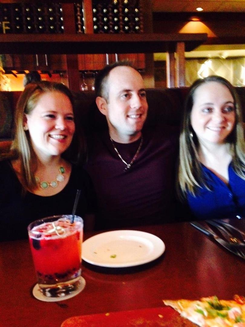 Tim's birthday (28) at Seasons 52 with Allison and Cathleen.