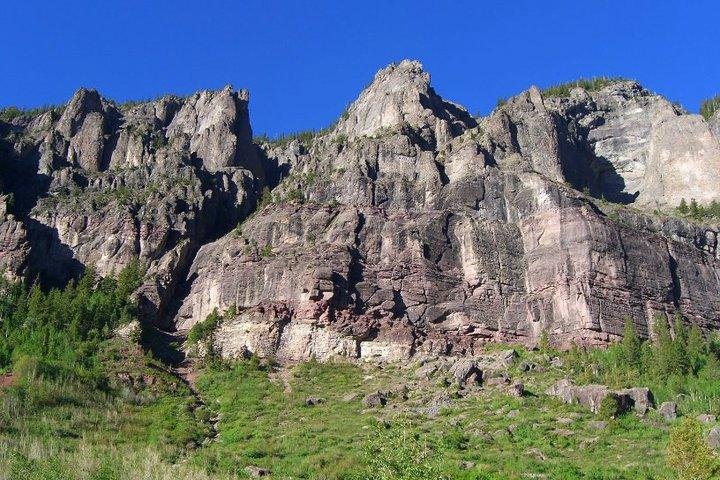 View of mountains in Telluride