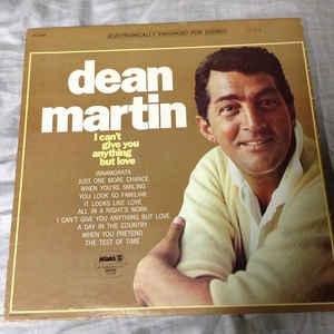 It's a Dean Martin kind of afternoon.