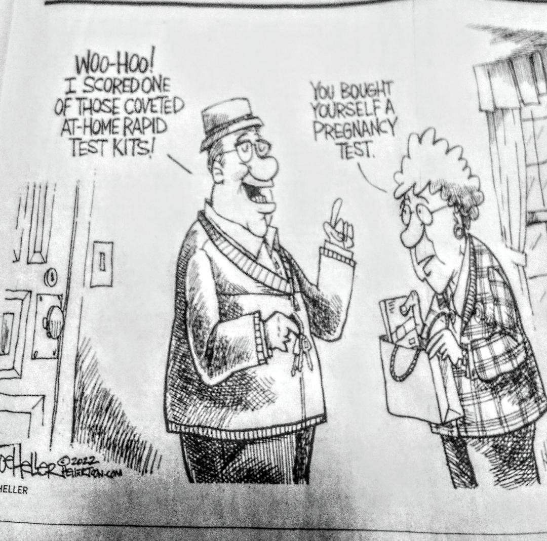 After my previous, I felt a chuckle appropriate