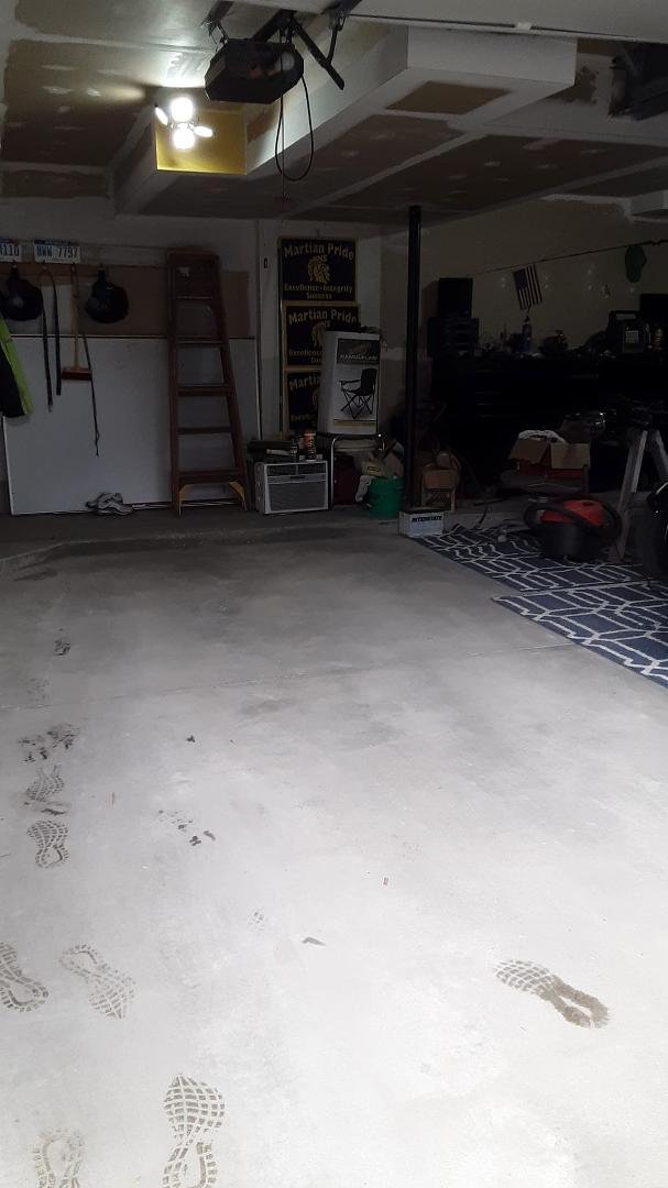 Good day for some 1/2 the garage cleaning