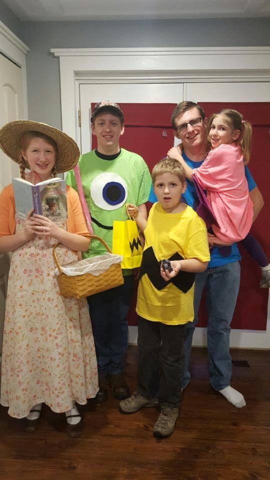 Our grandchildren on Halloween night.  Love them and can't wait to see them in a few weeks!