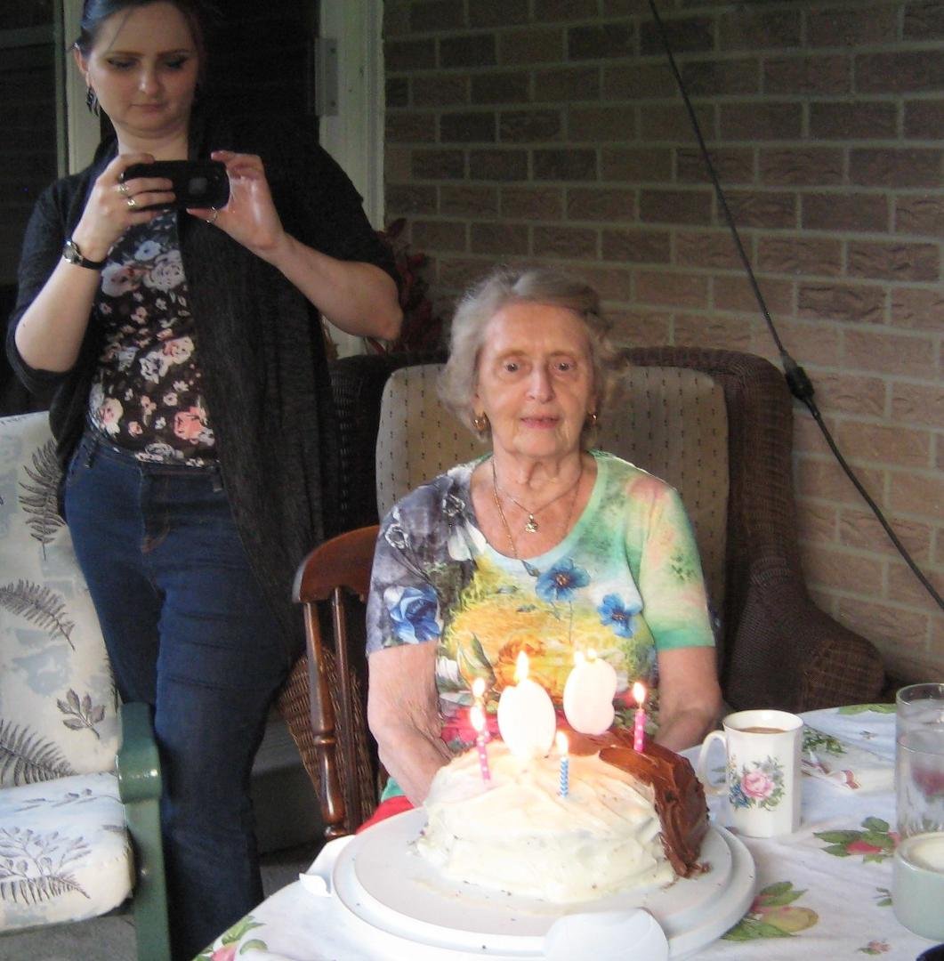 Happy 90th Birthday Mom!