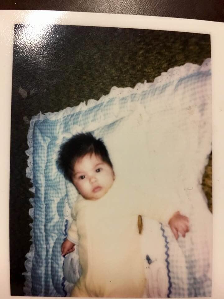 As I sit here & remember what is past I cannot not think of this precious little boy! Obviously this is an old picture! This sweet baby is now a grown man with children of his own & a new baby girl of his own! He was born 3