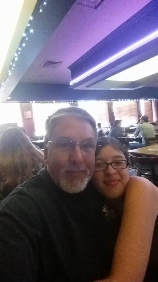Having Father's Day Dinner with my Favorite Daughter...