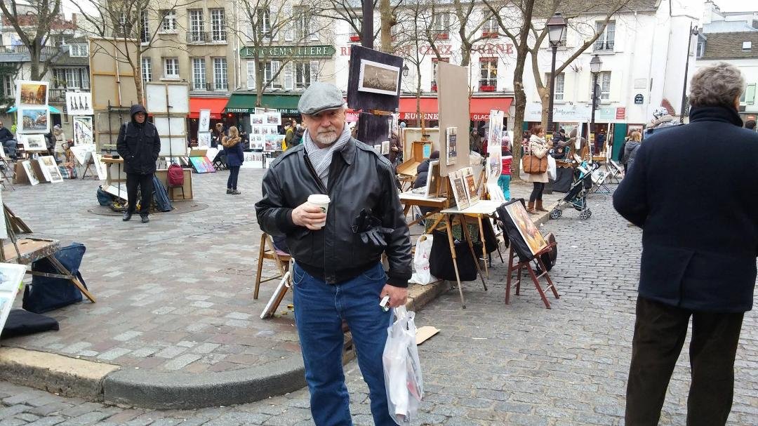 Montmartre...as I said when we got back a couple of weeks ago...I have like 500 pics...I'll just keep tossing out a few at a time, Je Suis Charlie