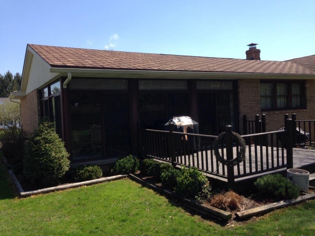 Finished yard work at new house