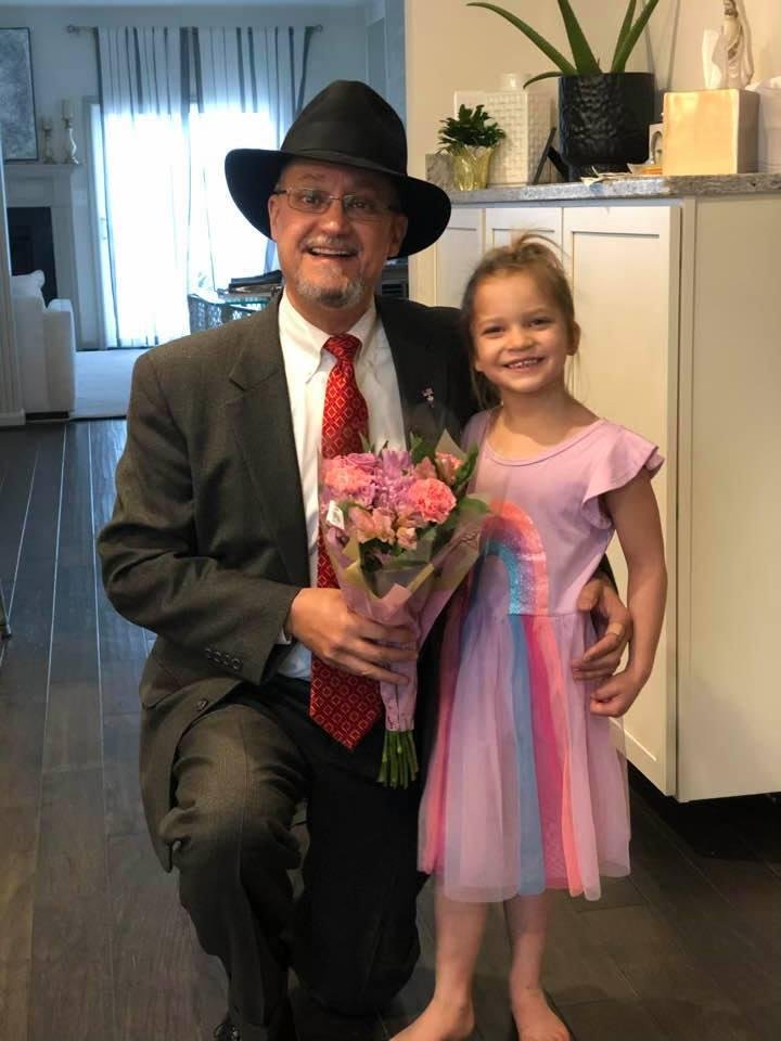 Happy Birthday #5 to beautiful Helena Stella Eileen!  Pretty in Pink!