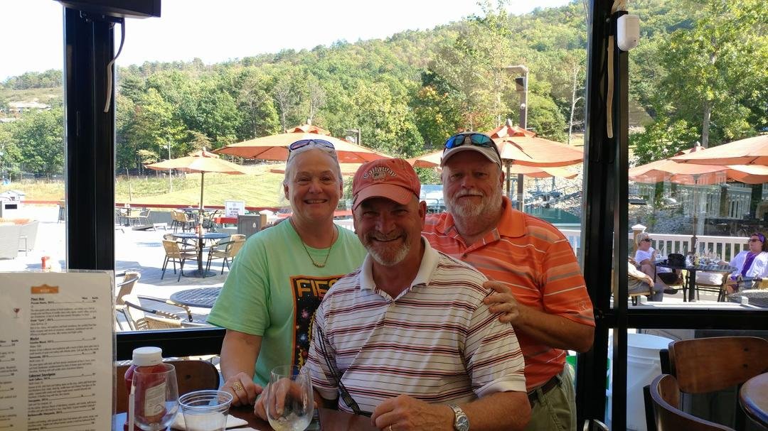 Our nephew, Buddy Deuell came to see us today and went golfing with Bo. Great seeing family !