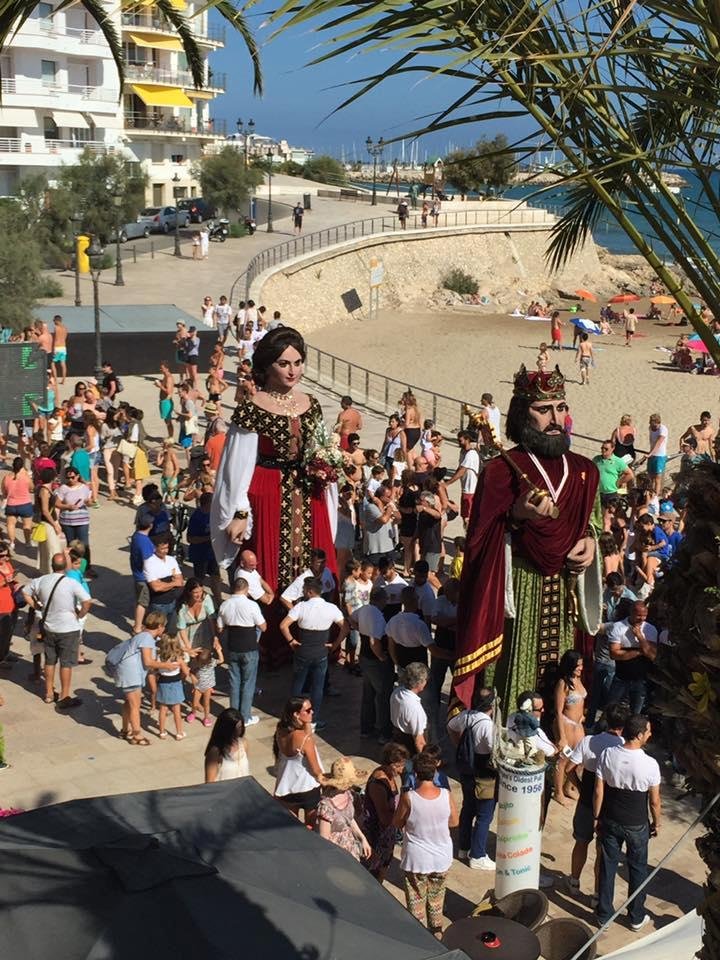 Turns out we arrived in time for the annual festival in Sitges Spain. Check out the big special guests!
