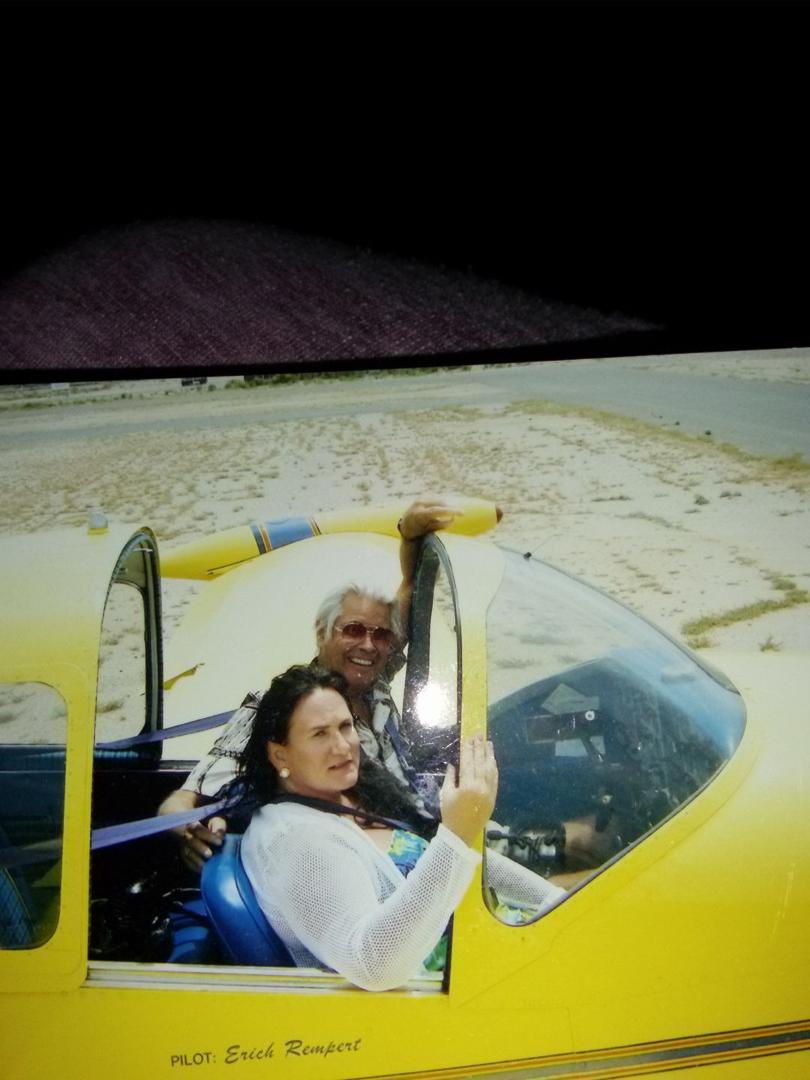 Me learning to fly a private airplane outside of Phoenix in 2010. Going through pictures.
