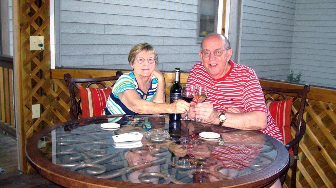 First dine out on our new Gazebo!!
