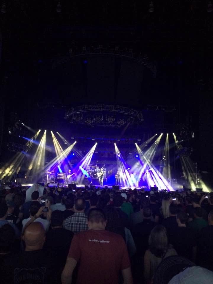 At the Dave show!!