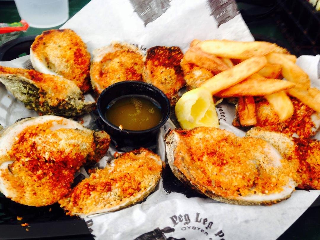 I'm ready for some baked oysters