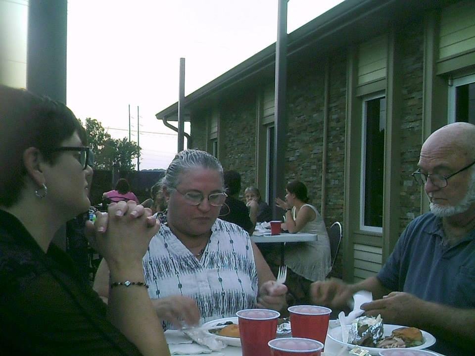 Rehersal dinner Mon 8/31/15 Lindsay, Denise, Jerry.