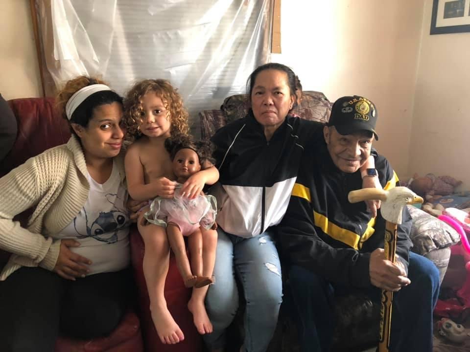 Visit with our niece and great niece.