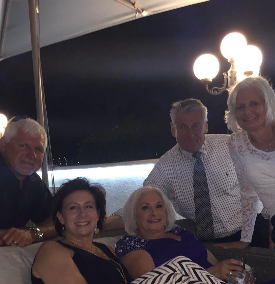 Jimmy, Mary, Susan, Ricky and I at Caitlin's wedding