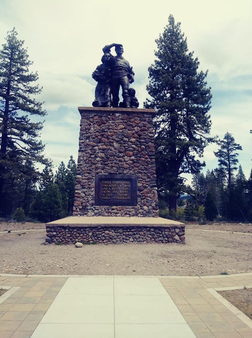 Donner Monument @ Donner State Park, CA.