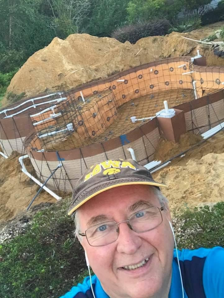 This is after one day of work. Our backyard is a mess, but we can see progress.