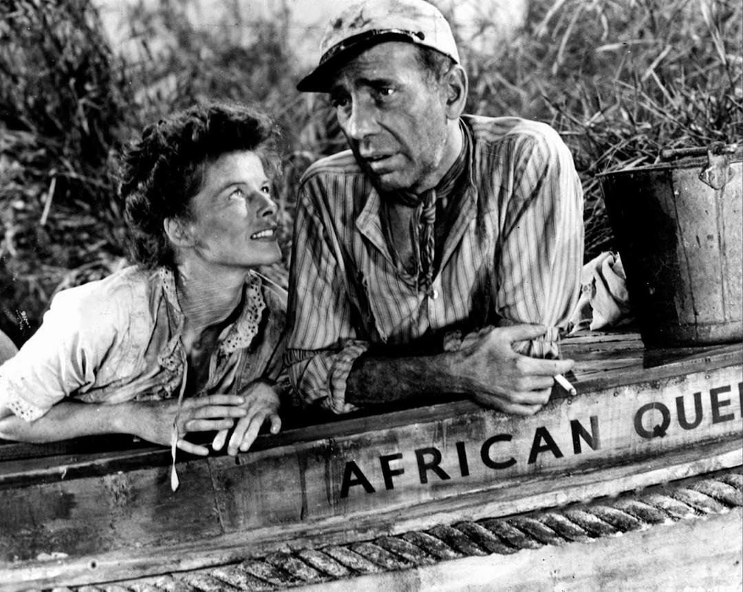 The 'African Queen' (1951), Bogart and Hepburn. Watched again for the first time. One of my favorite classic films with two of my favorite actors. Enjoy.