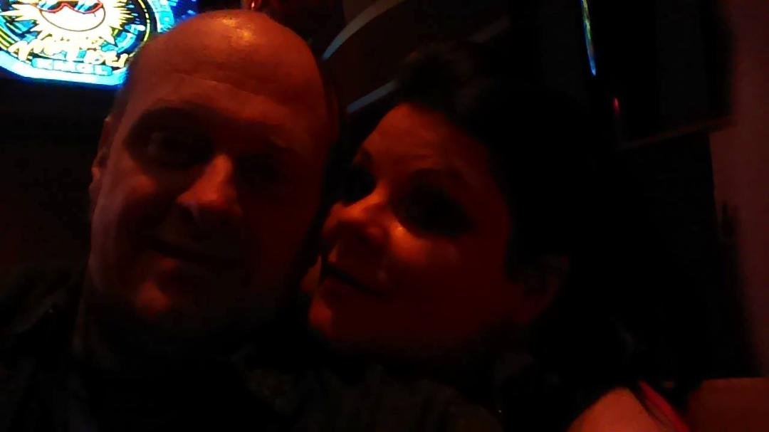 Carl Bravo E. with Venessa Saunders in 2015.
