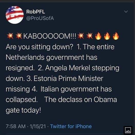I seen this Meme, It looked weird, but Trump is havine a document Dump pertaining to Obama Sunday so go figure the rest of it is true
Showtime 🍿🍿