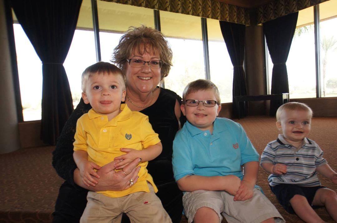 My 3 grandsons & I