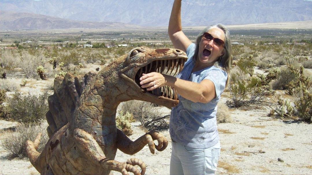 Borrego Springs, Ca.
trippin' with Fred and Diane Funston, Spring of 2014