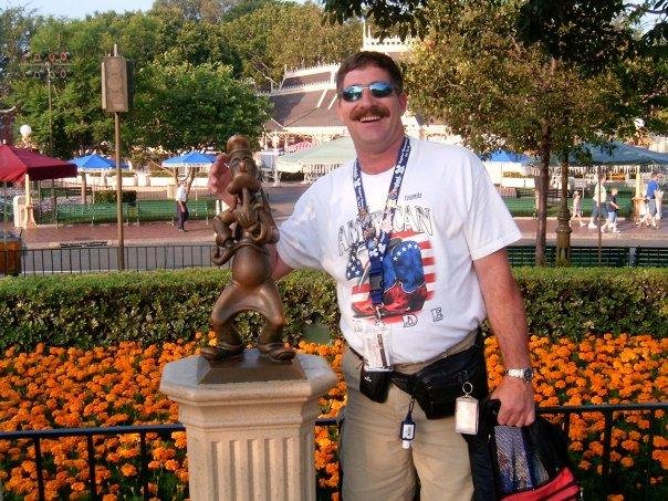 Tina took me to Disneyland for the first time in my life