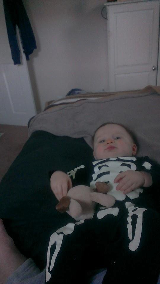 My halliweenie. Lol