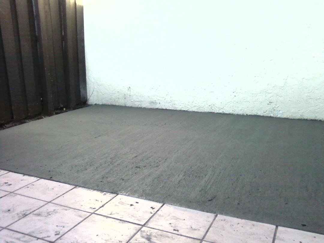 my new patio