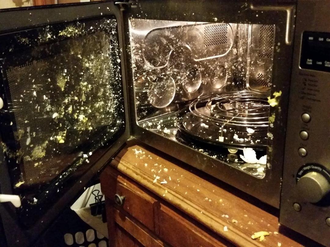 No matter how careful you are, I don't recommend hard boiling an egg in the microwave oven.