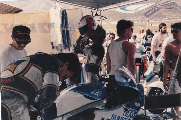 Willow Springs and 1986 GSXR, I wish I still had that bike.