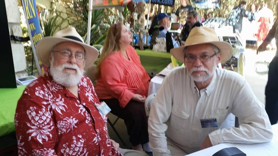 Jim & friend Peter Levenda