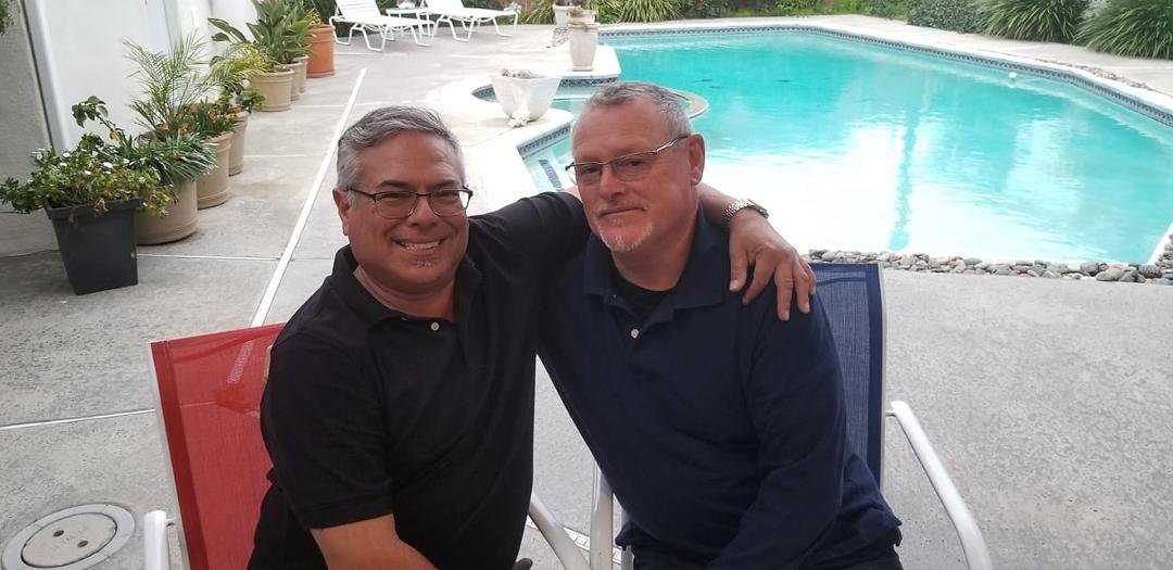 Our best friend celebrating our nephews born back to heaven