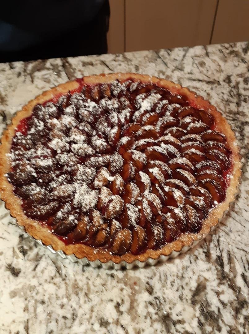 Who wants a slice of Austrian Plum tart?