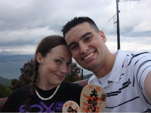My son and his wife Sherrie stationed in Japan