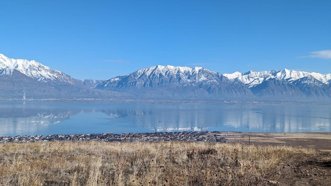 View from Saratoga Springs, UT