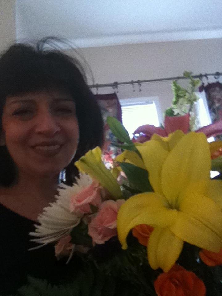 Mike just sent these! The house smells and looks so pretty