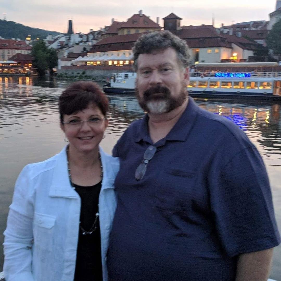 Enjoying Prague together, happy mama!